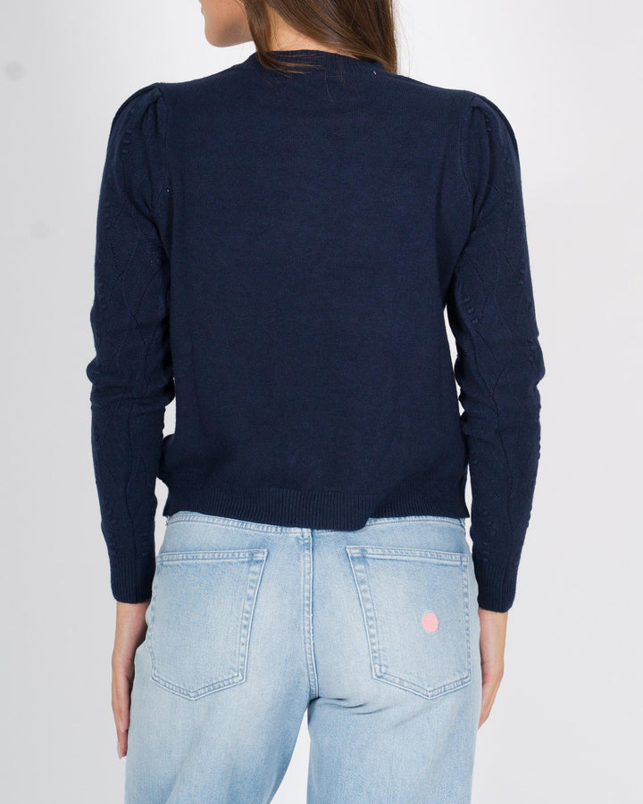 Girocollo Rombi sbuffo Blu 