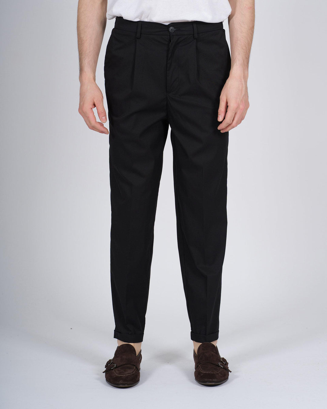 Pantalone Uomo Bonheur Modello Otaru Nero 