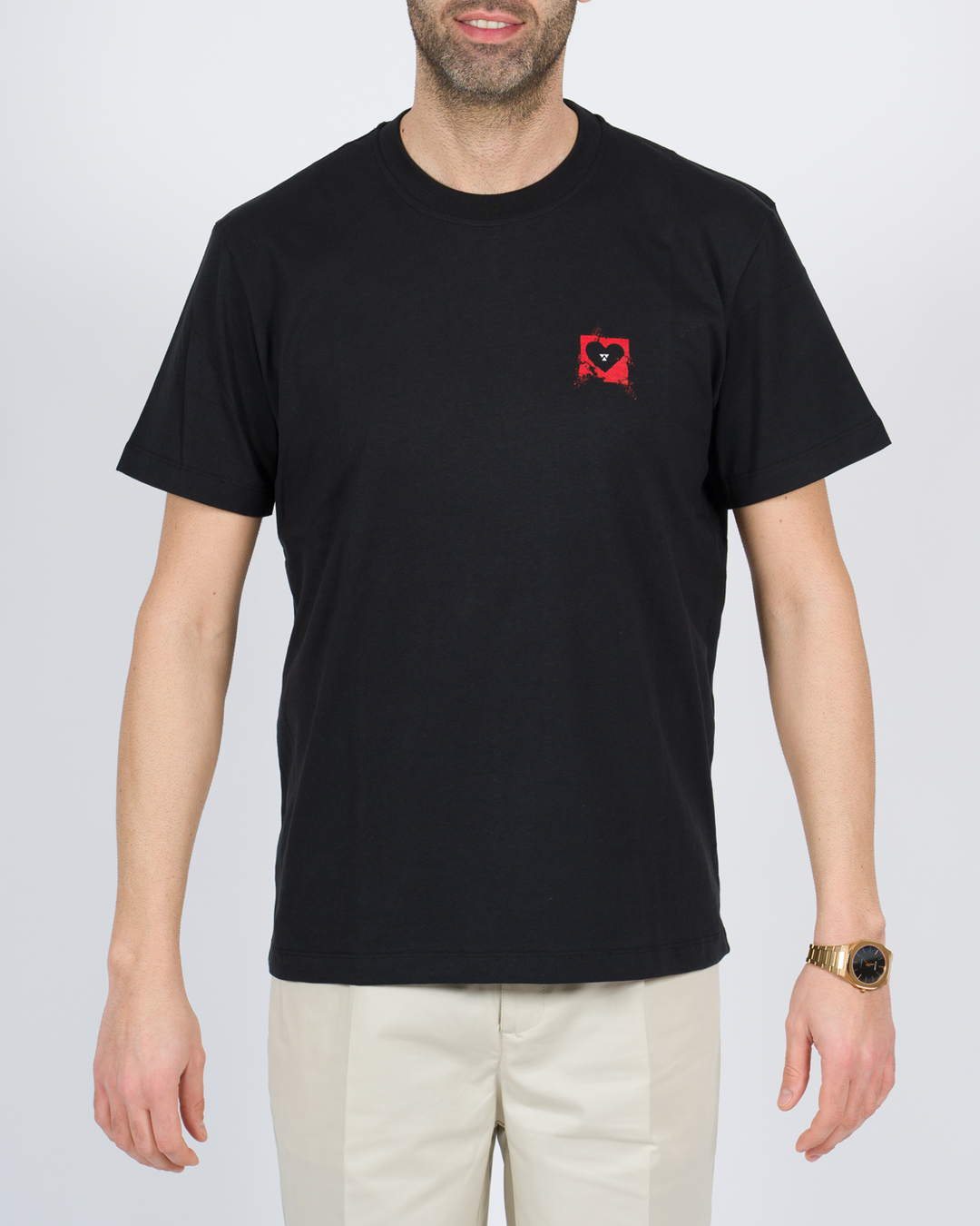 T-shirt Parigi Cuore Nera 