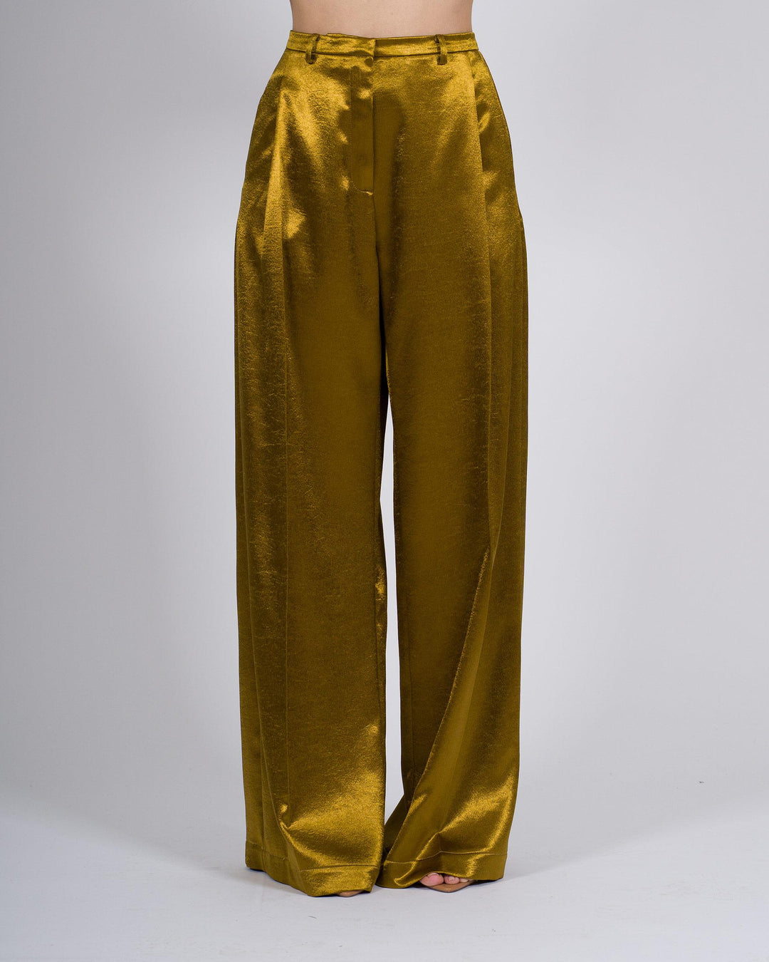 Pantaloni ALYSI Bronzo Lucido 