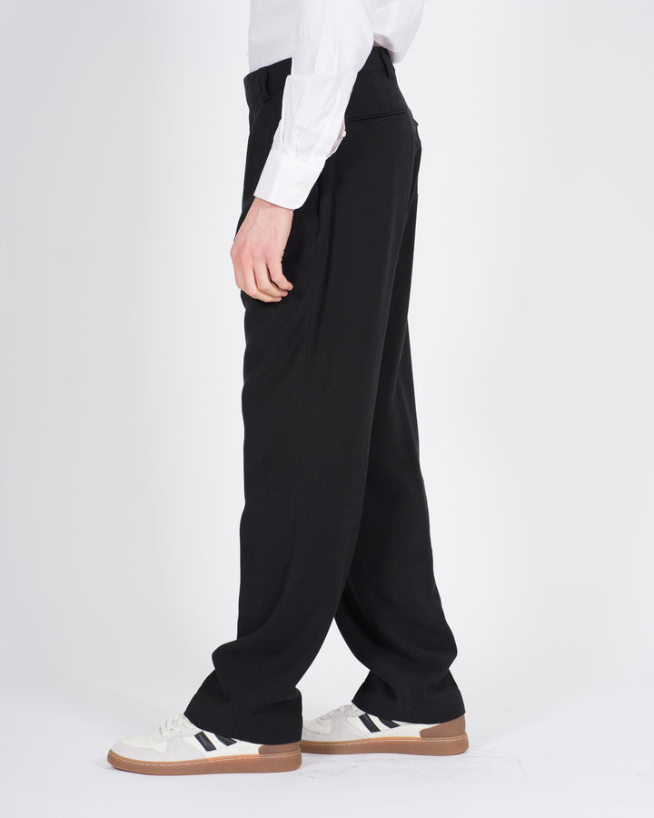 Pantalone Lucano Doppia Pence Nero 