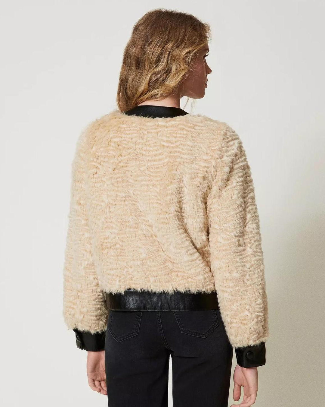 Giacca bomber Fur Beige 