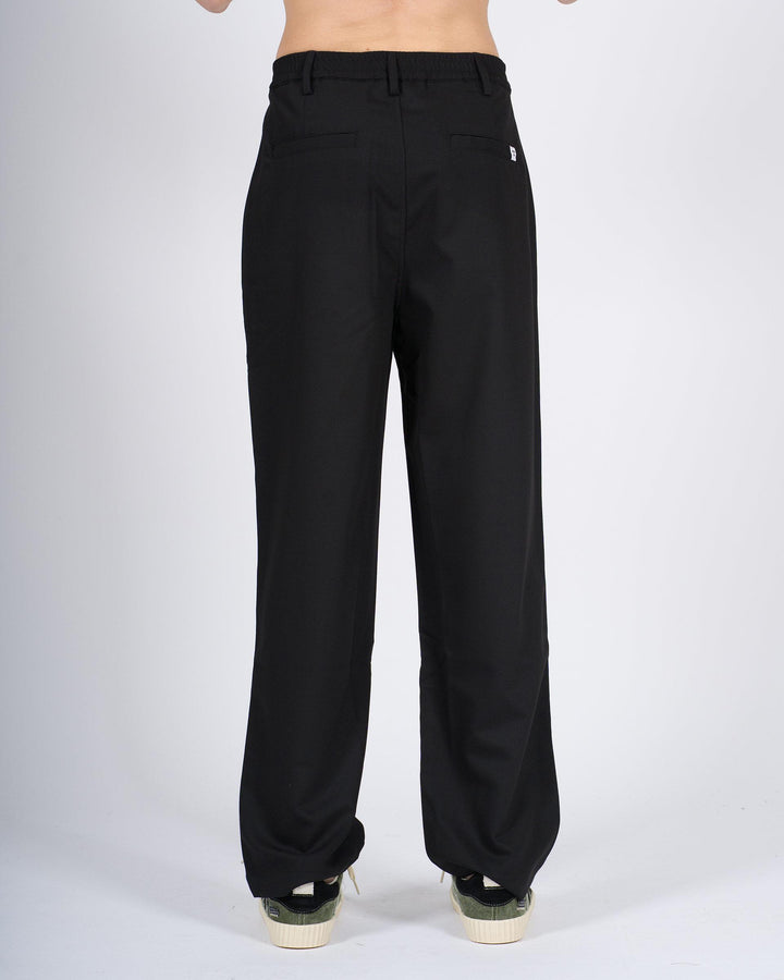 Pantalone Uomo Nero Doppia Pence 