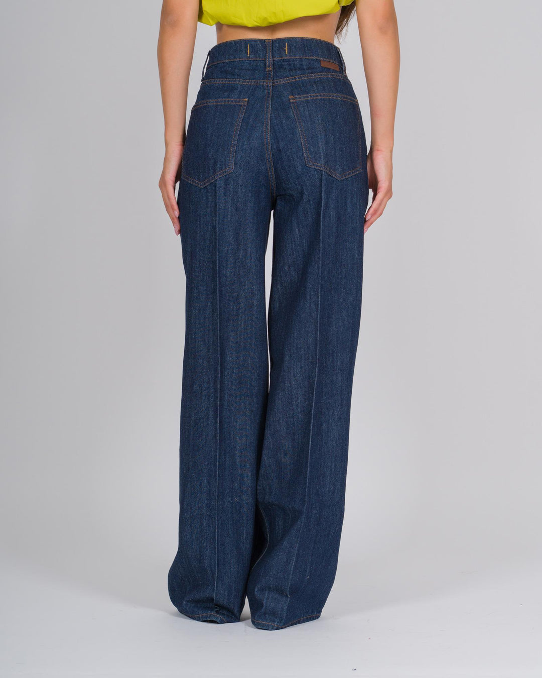 Jeans Tulum a vita alta lavaggio zero 