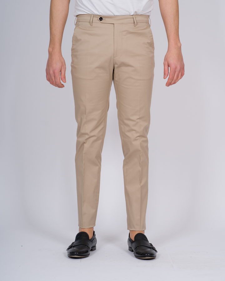 PANTALONE MORELLO COTONE BEIGE 