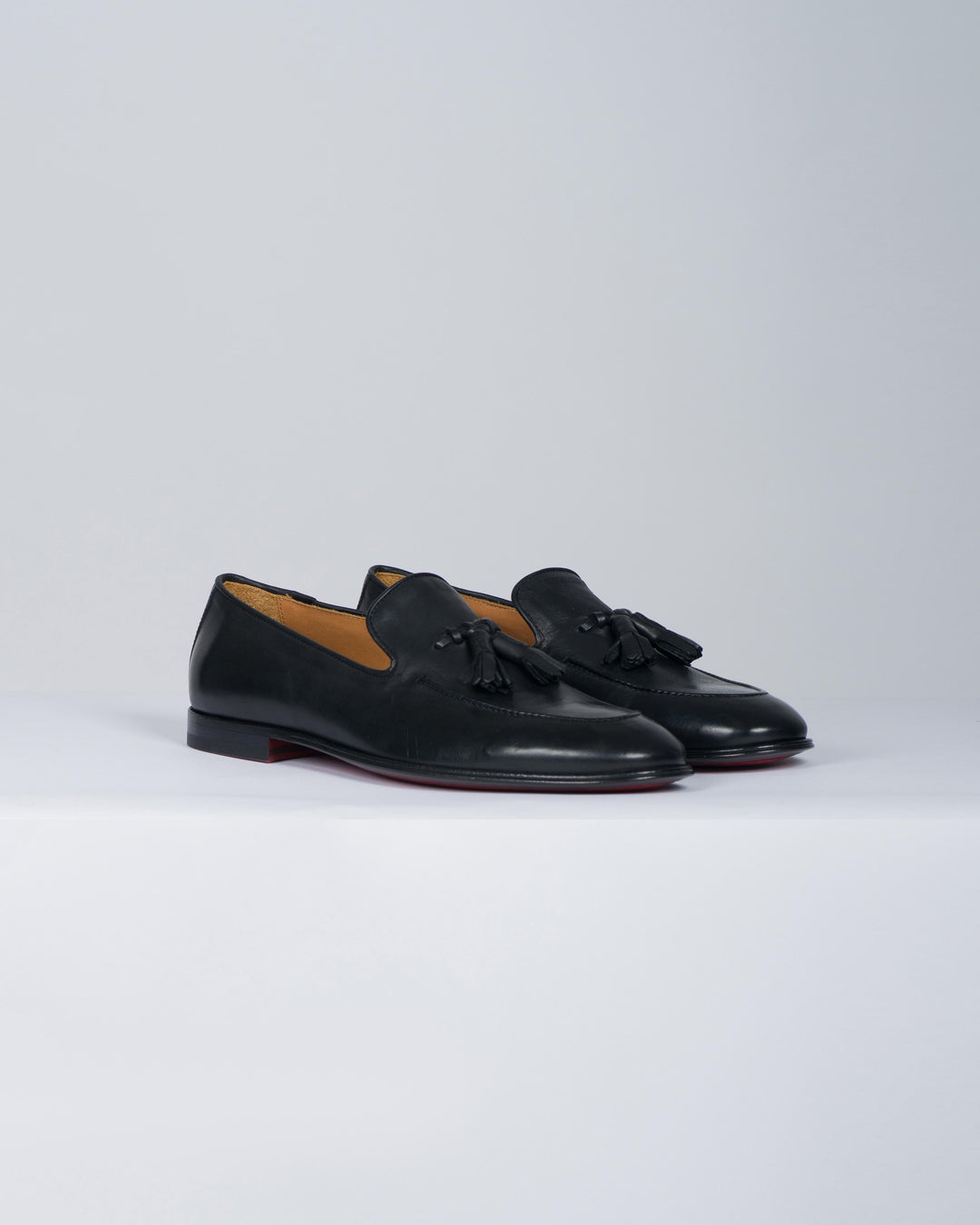 Mocassino nappine nero 