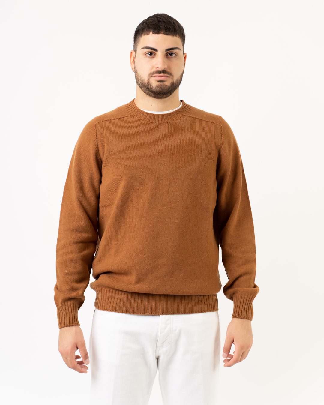 Girocollo Raglan Cammello 