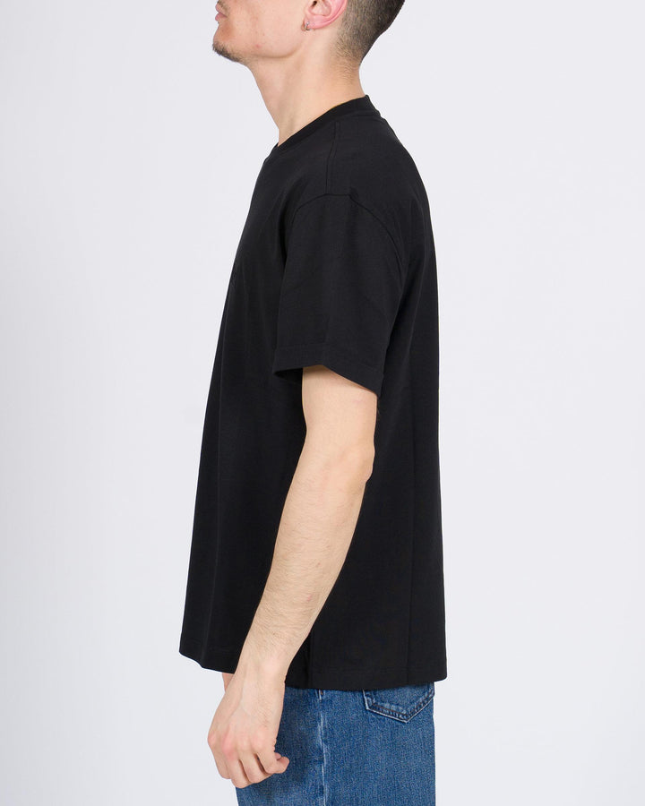 T-shirt Barcellona nera mezza manica 