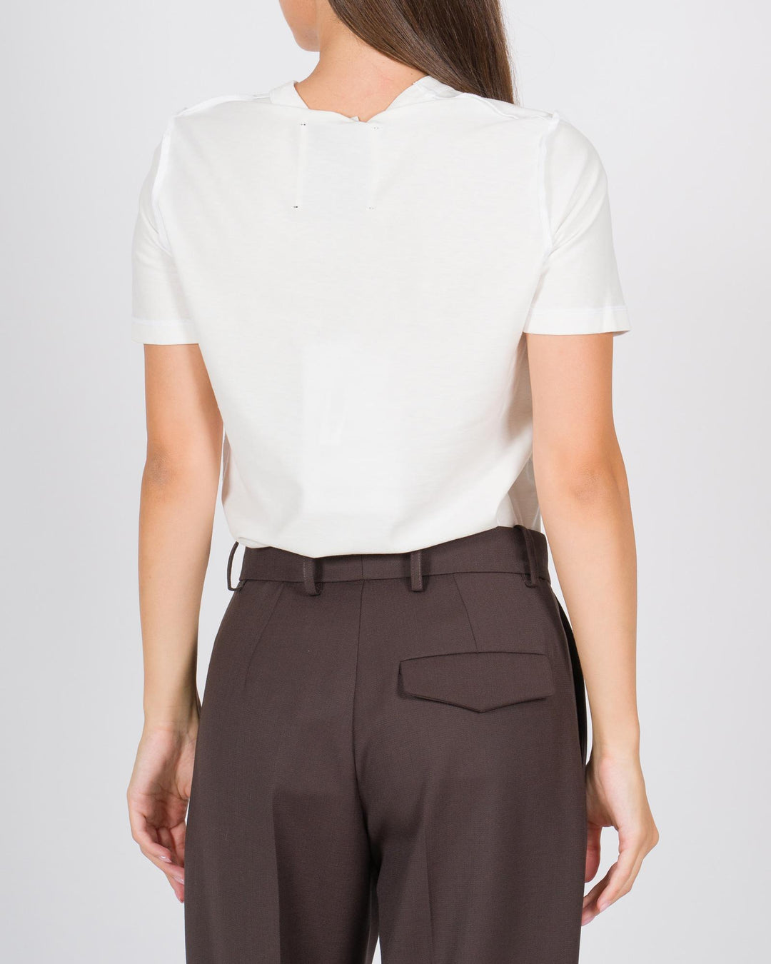 T-shirt in Cotone Bianco 