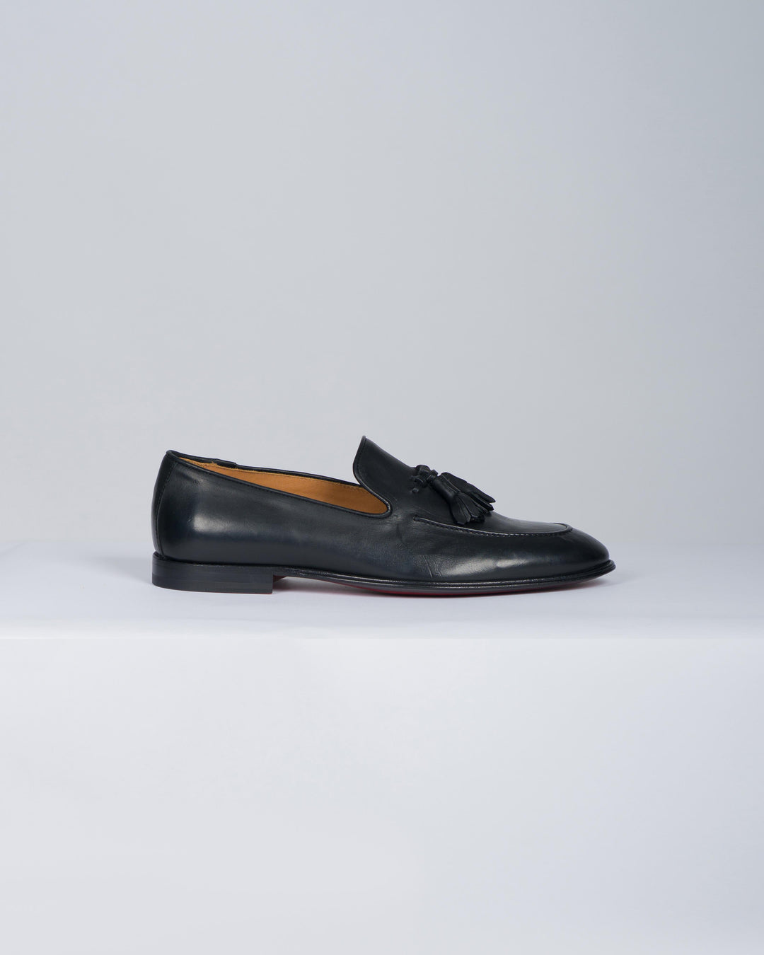 Mocassino nappine nero 