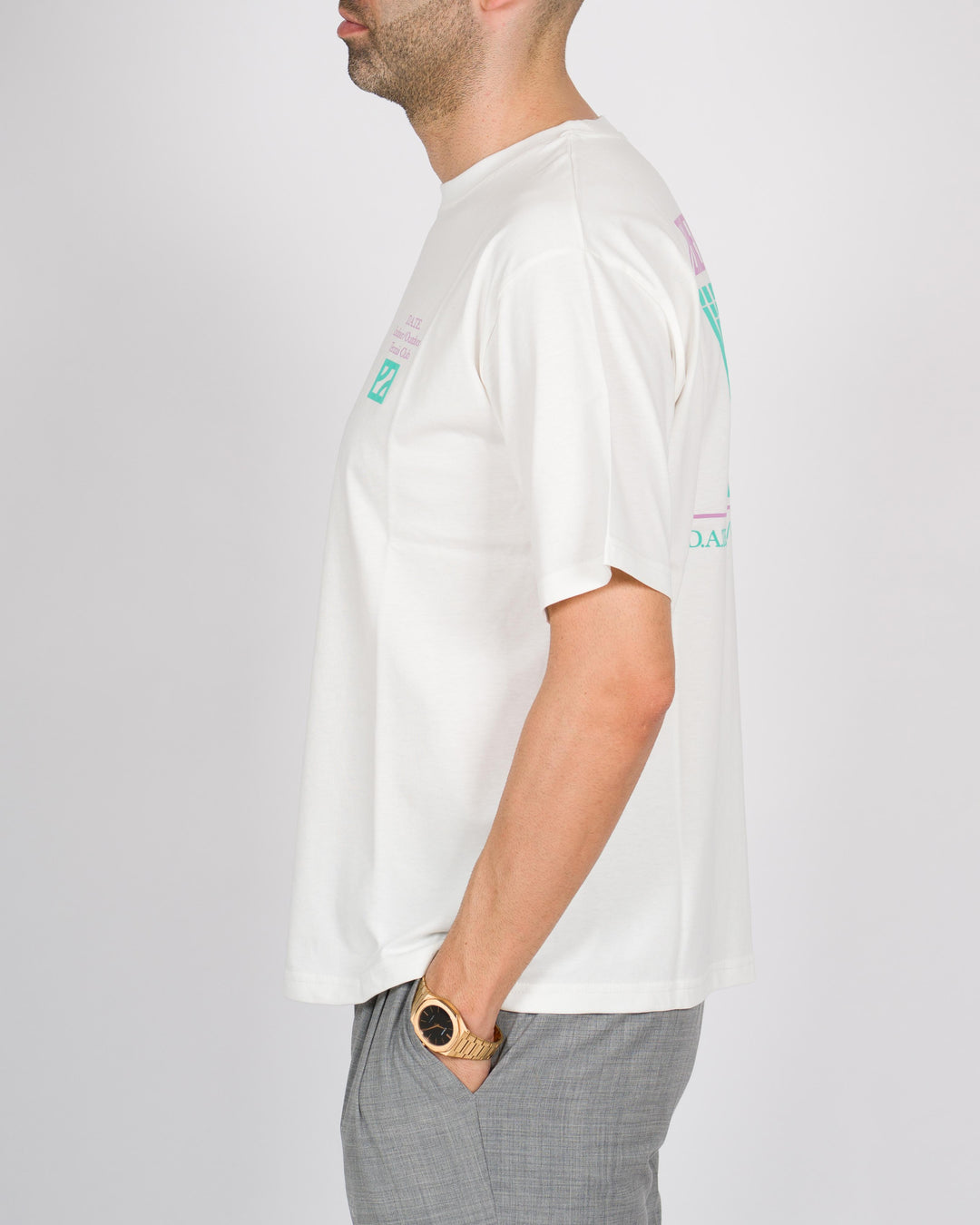 T-SHIRT TENEZ IVORY<BR/> 