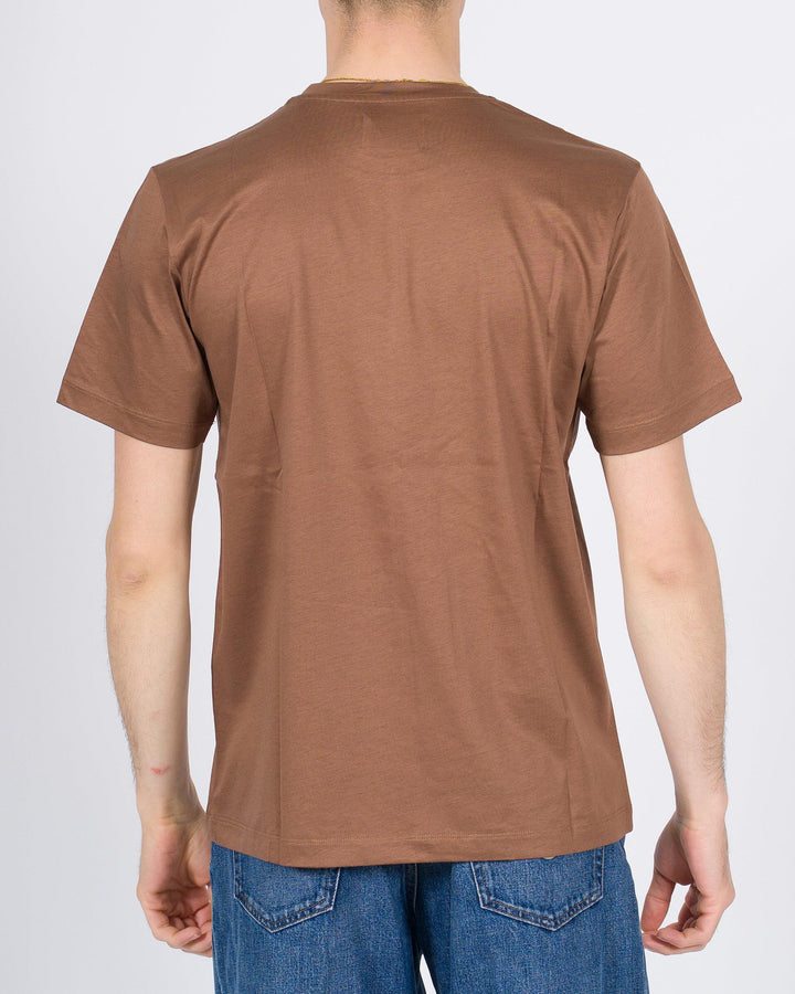 T-shirt Toledo in cotone Supima tabacco 