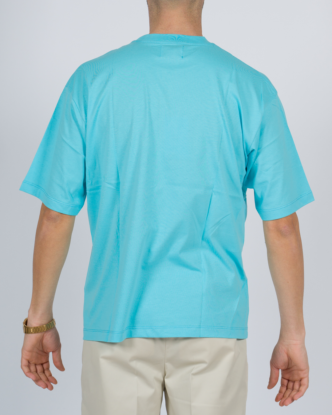 T-shirt Firenze Over azzurra 
