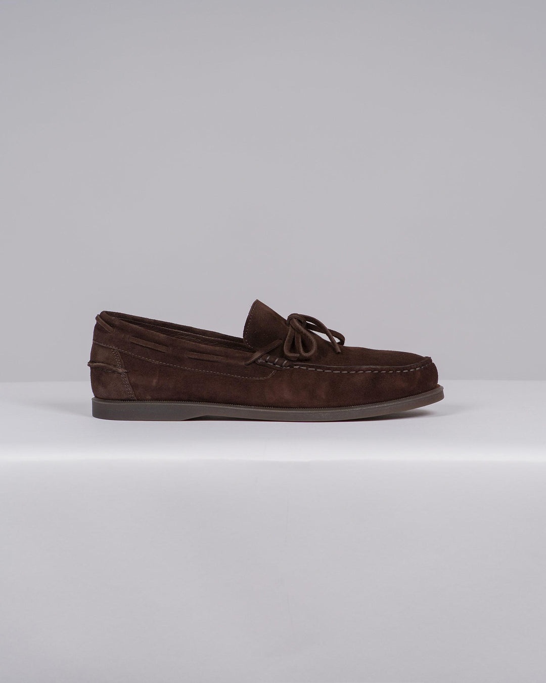 Mocassino Barca Uomo in Suede Moro 