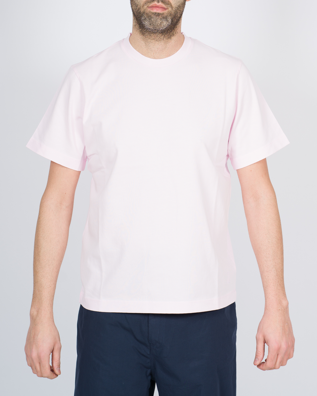 T-shirt over cotone rosa 