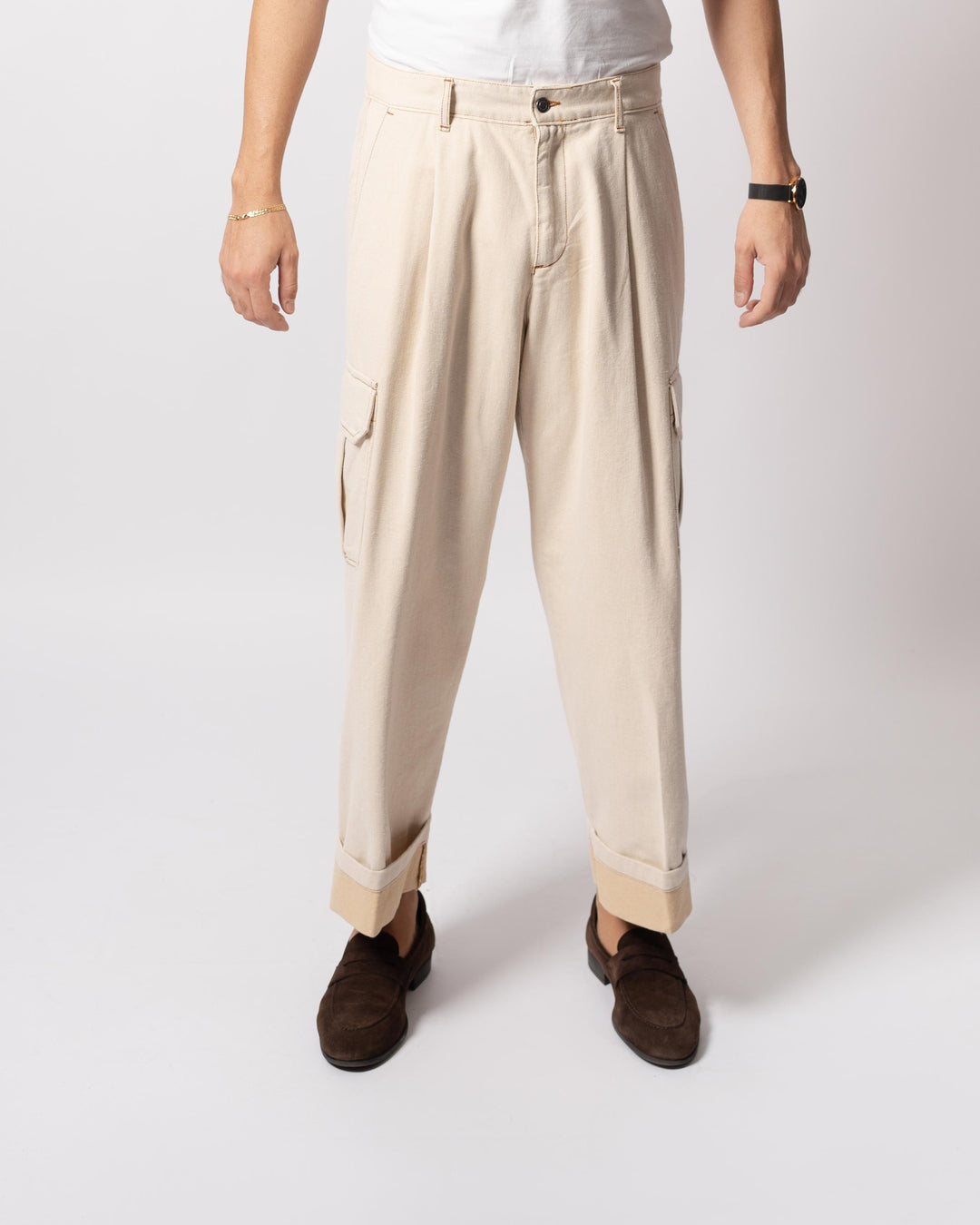 PAntalone Poldo Tasconi Panna 