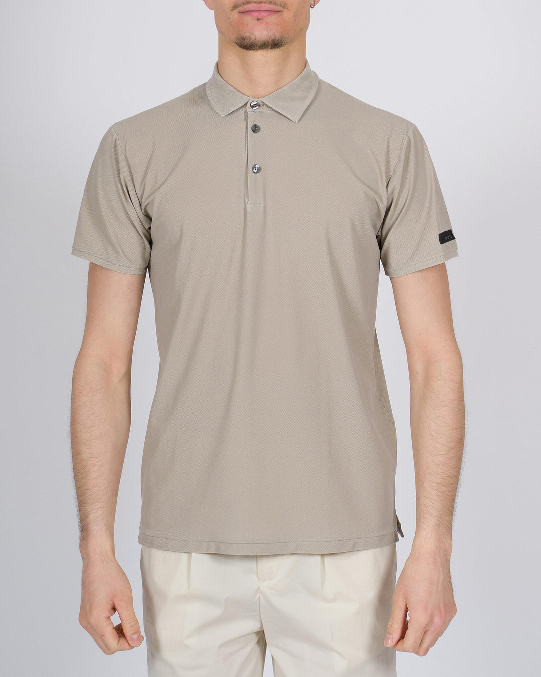 Techno Wash Piquè Polo grigio 