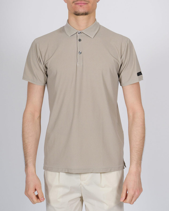 Techno Wash Piquè Polo grigio 