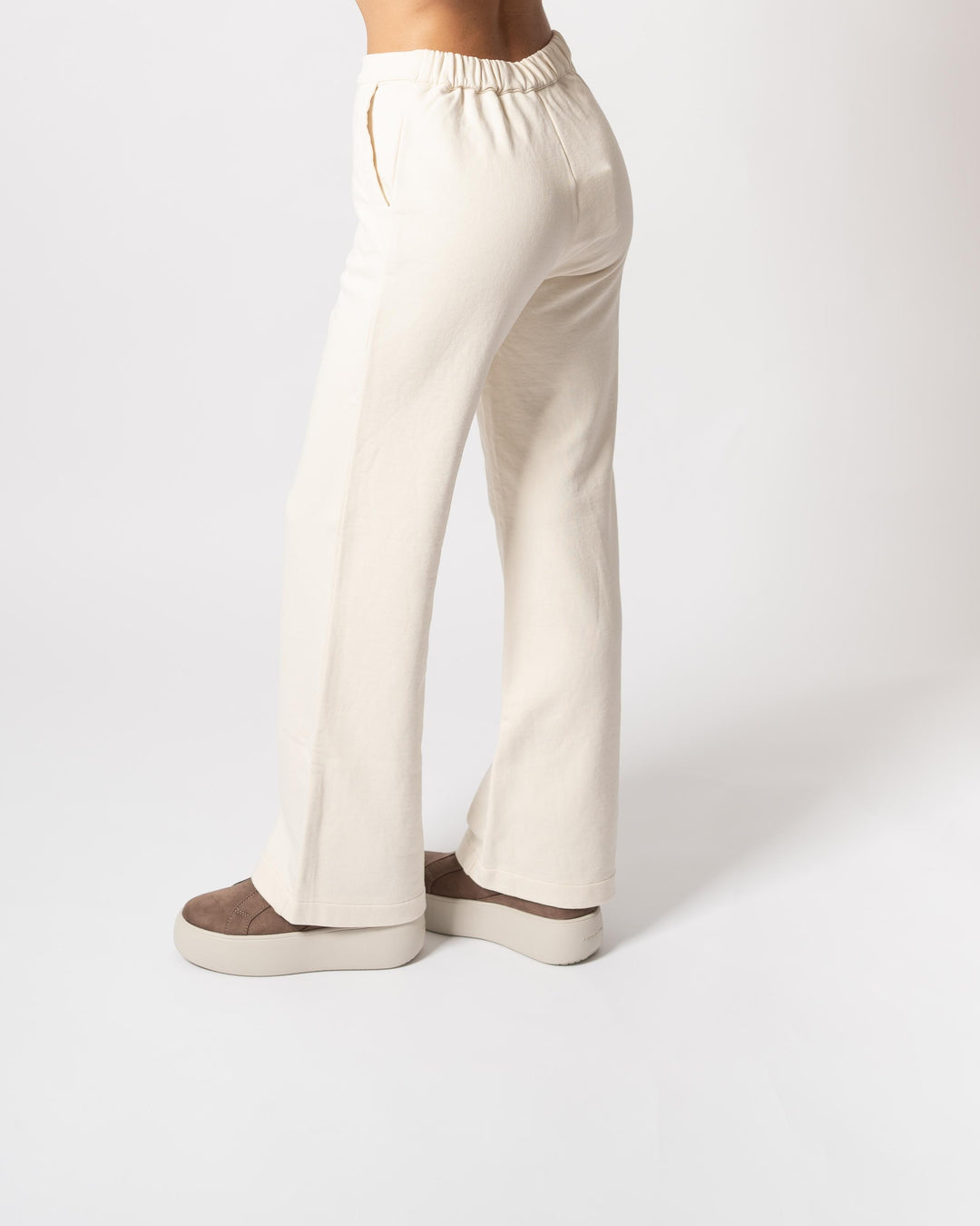 Pantalone Felpa panna 