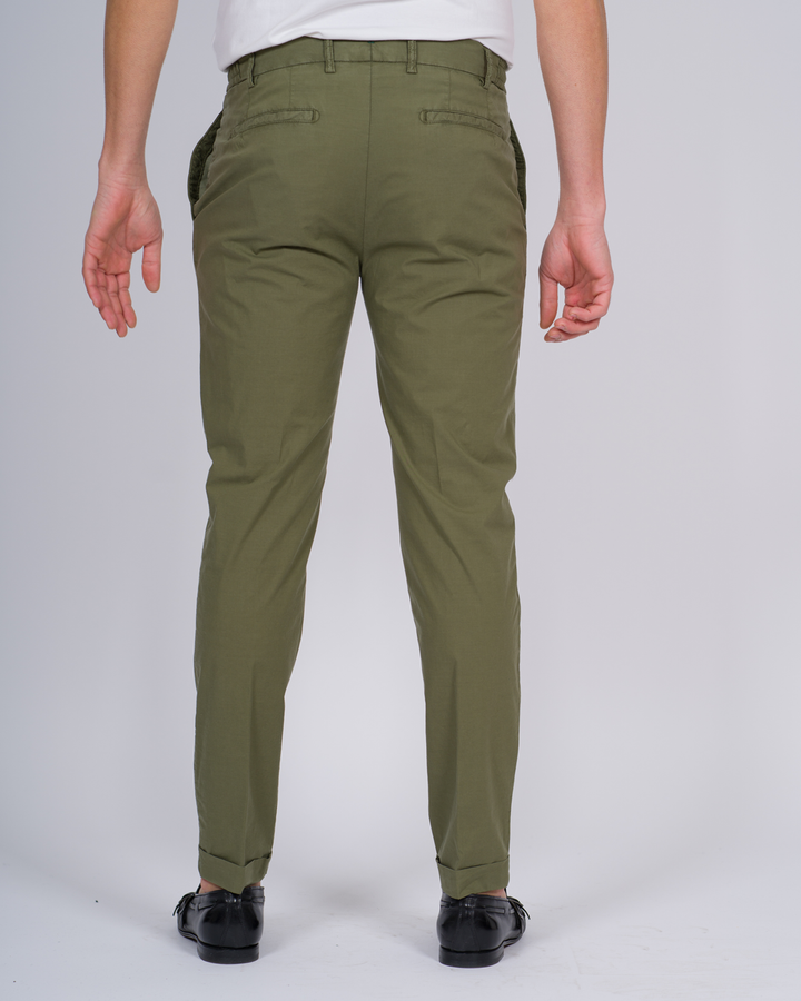 PANTALONE RETRO COTONE VERDE 