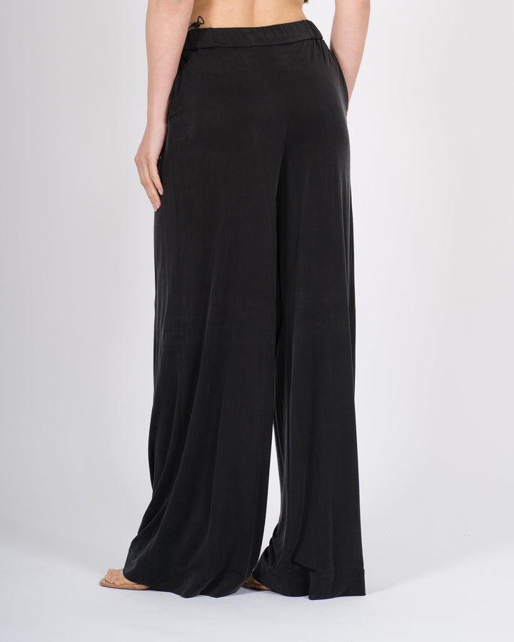 Cupro Travel Wom Pant nero 