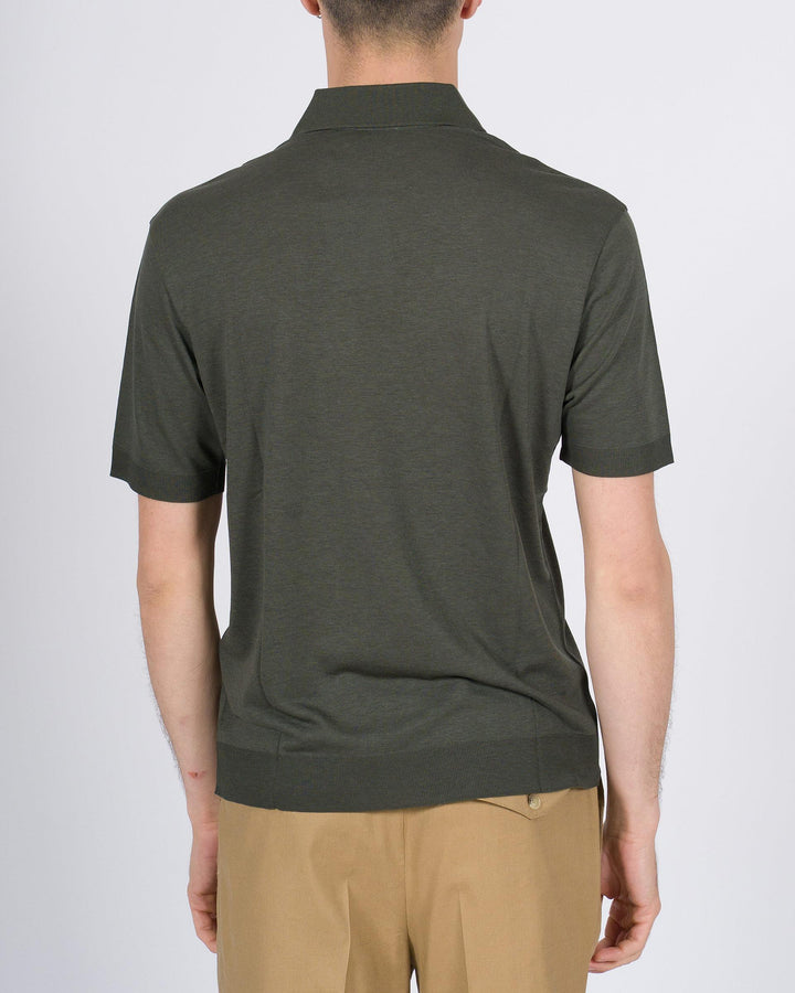 Polo Skipper Altea in lyocell verde 