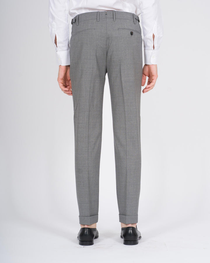 Pantaloni Retro lana grigio 