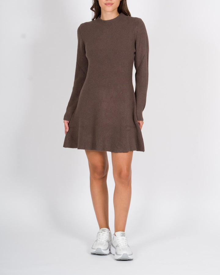 Abito Maglia Costine Cacao 