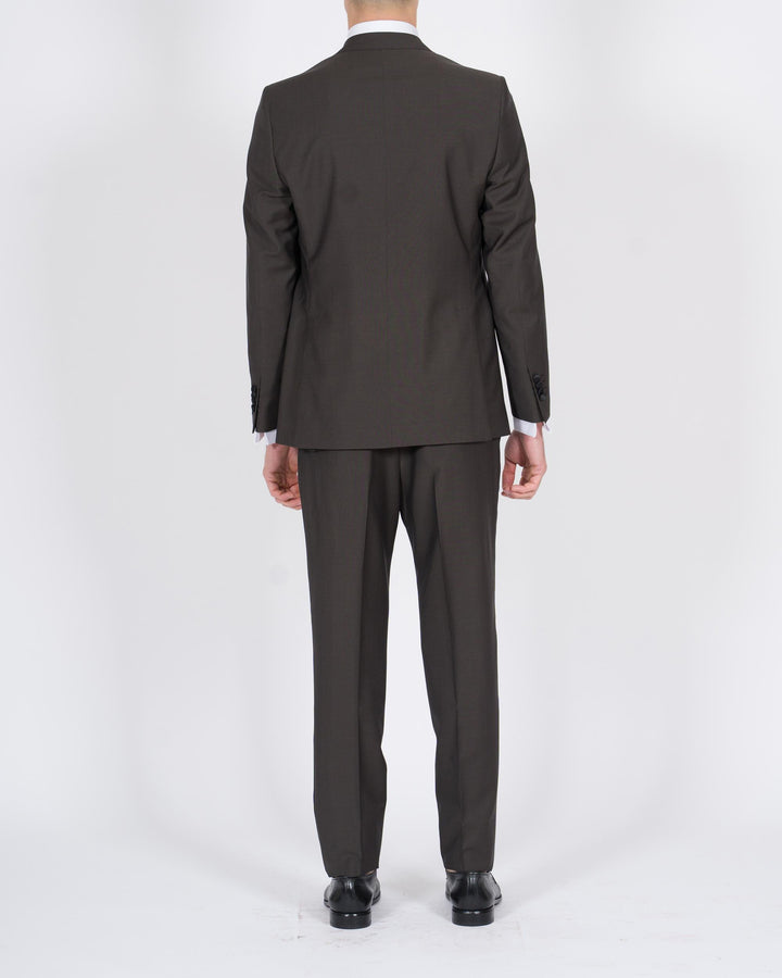 Abito Tuxedo marrone 