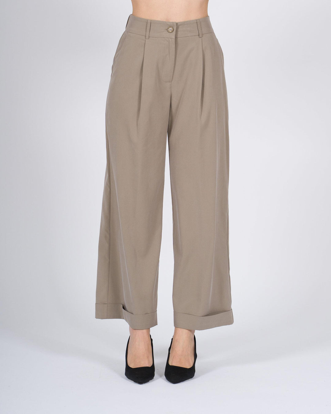 Pantaloni Access tortora con Pence 