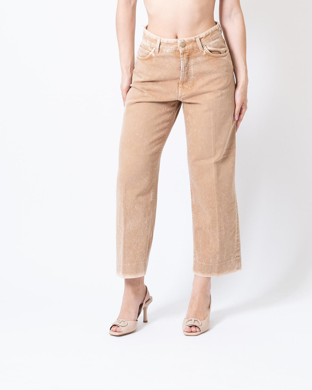 Denim Marmorizzato Beige 