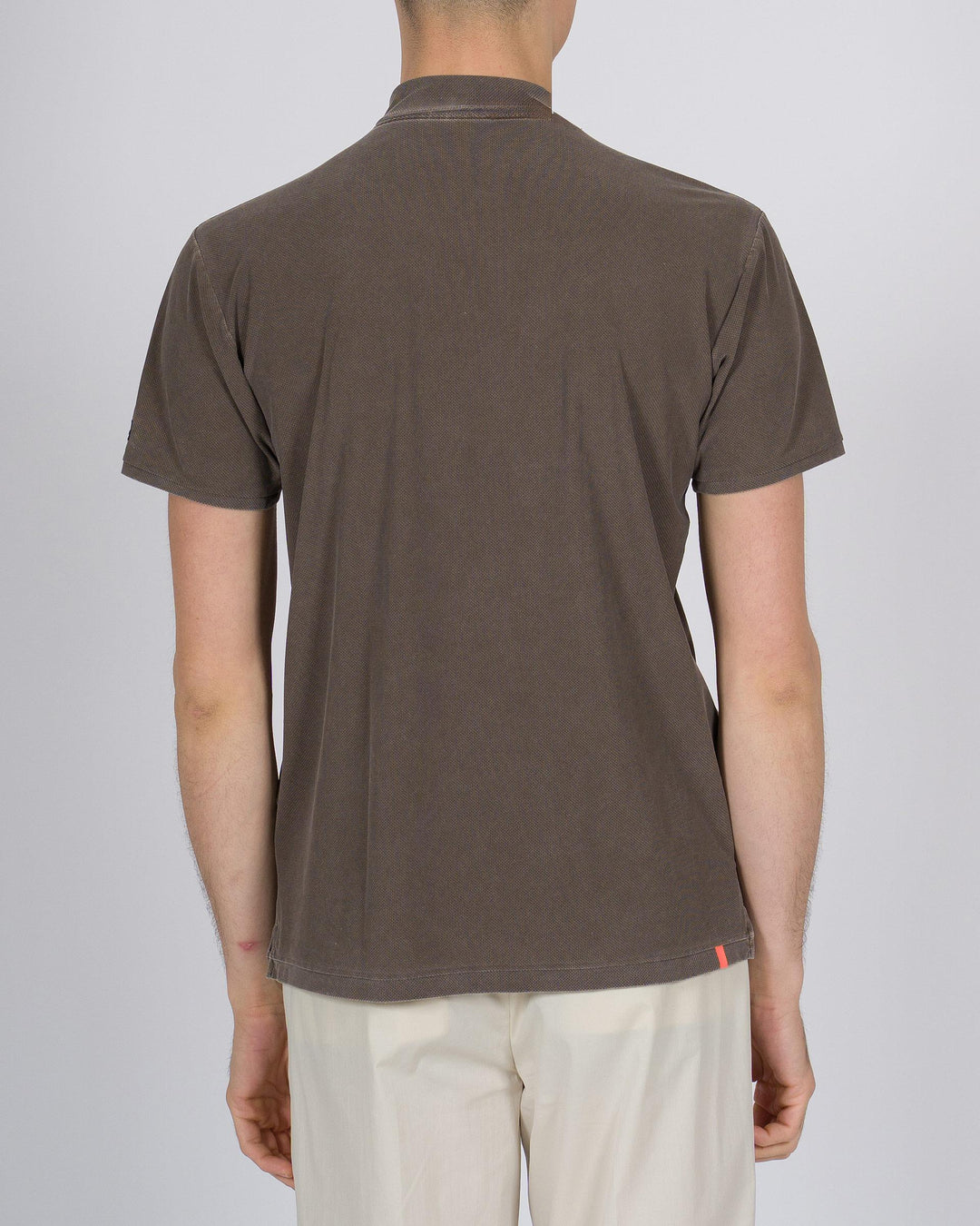 Techno Wash Piquè Polo cacao 
