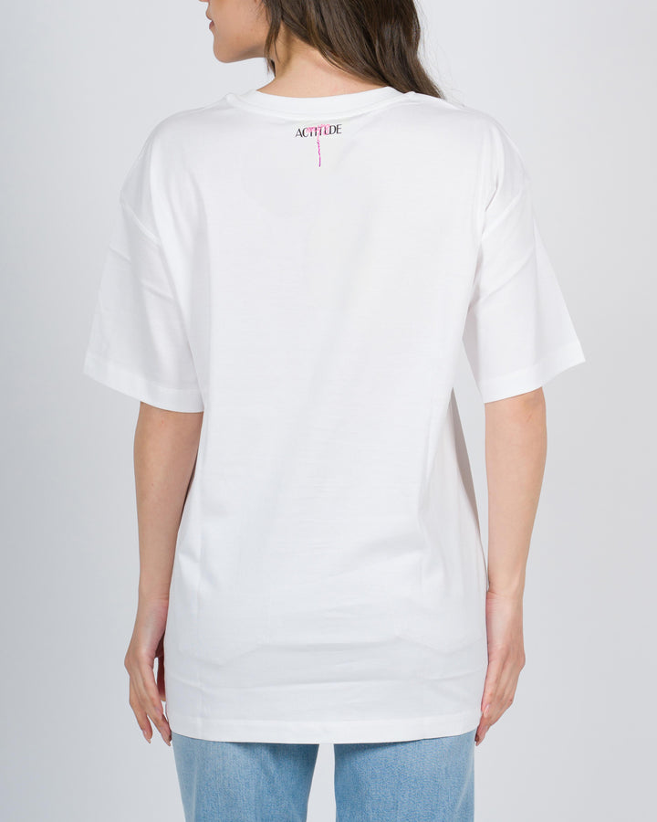 T-shirt MYFO linea over<BR/> 