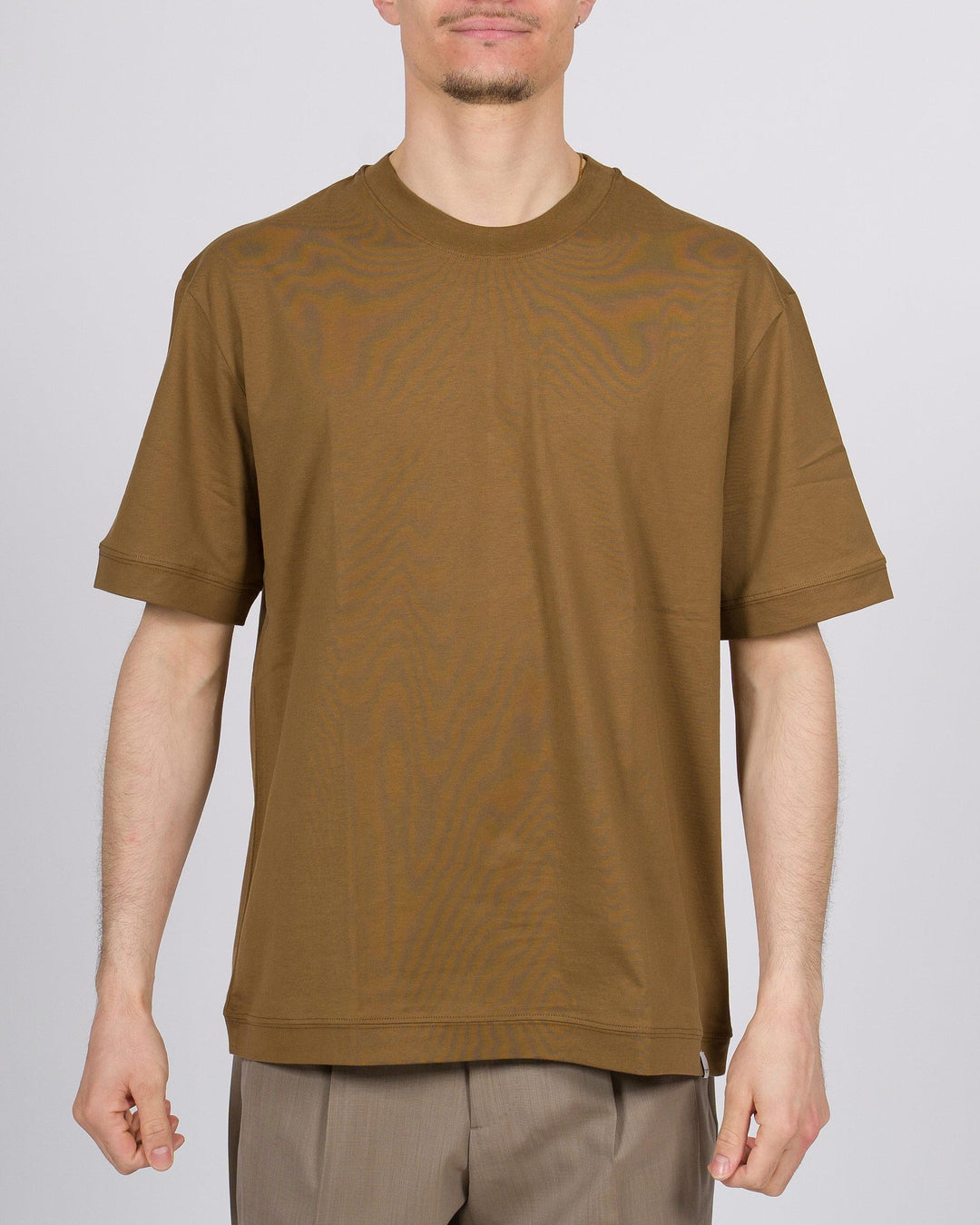 T-shirt cotone bruciato relax uomo 