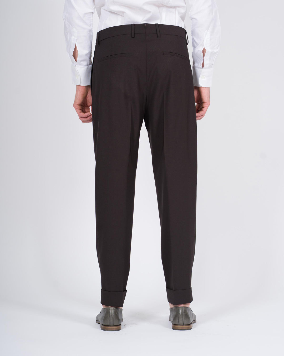 Pantalone Chiaia Lana Four Season Marrone 