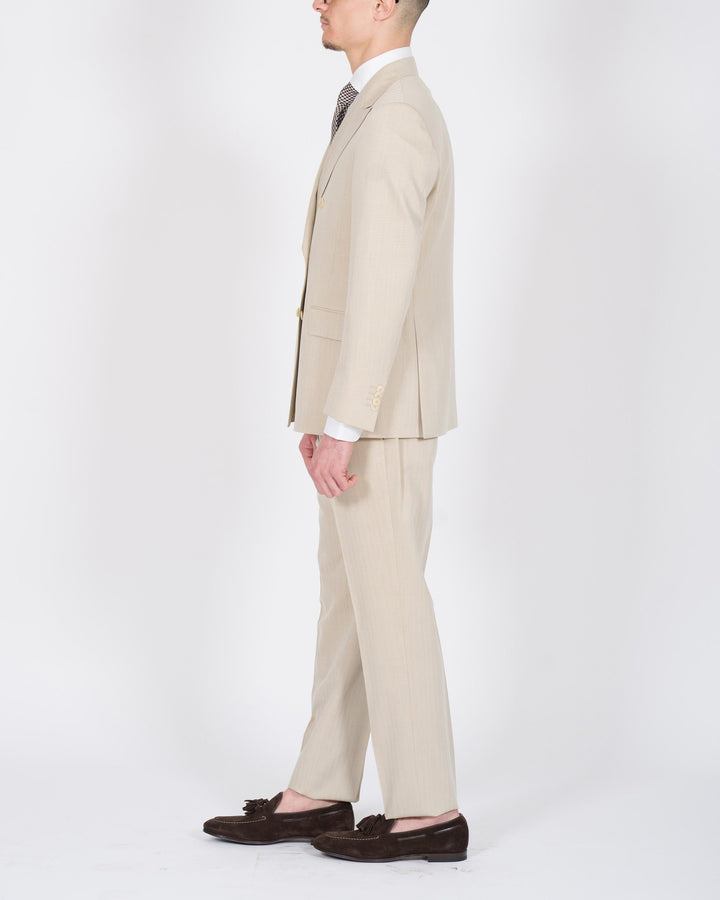 Abito doppiopetto solaro beige 