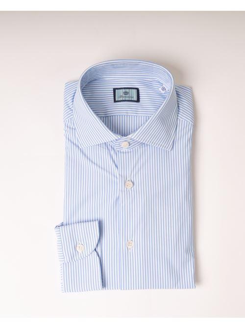 Camicia Tecnica Righe Azzurre 