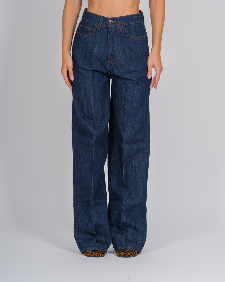 Jeans Tulum a vita alta lavaggio zero 