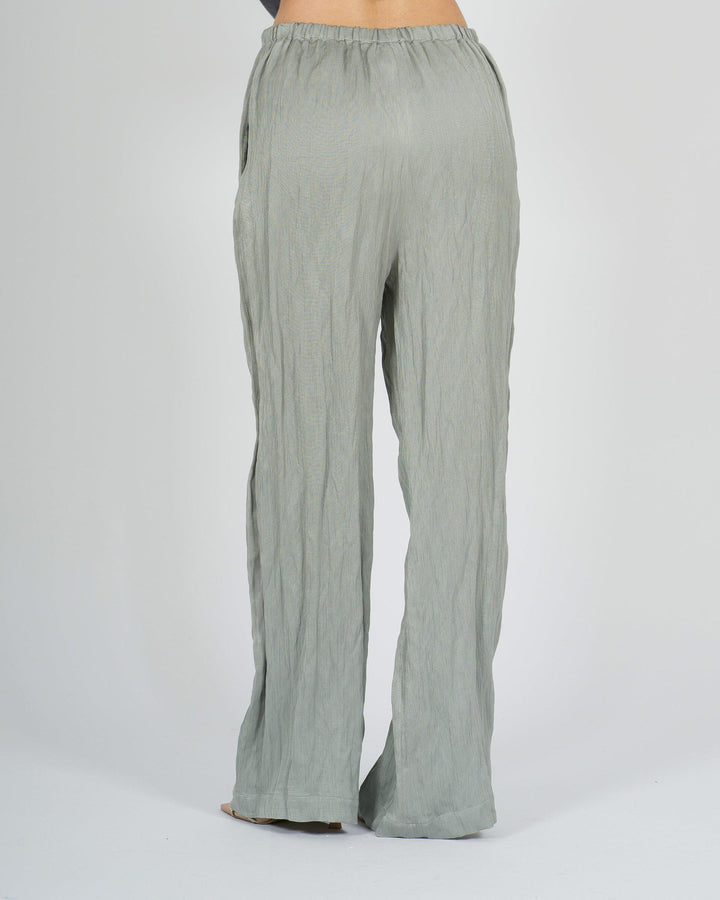Pantalone Alysi Azzurro con Elastico 