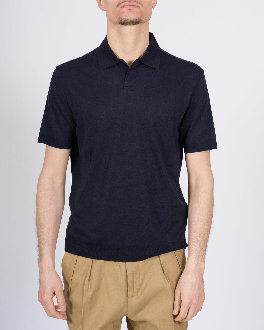 Polo Skipper Altea in lyocell blu 
