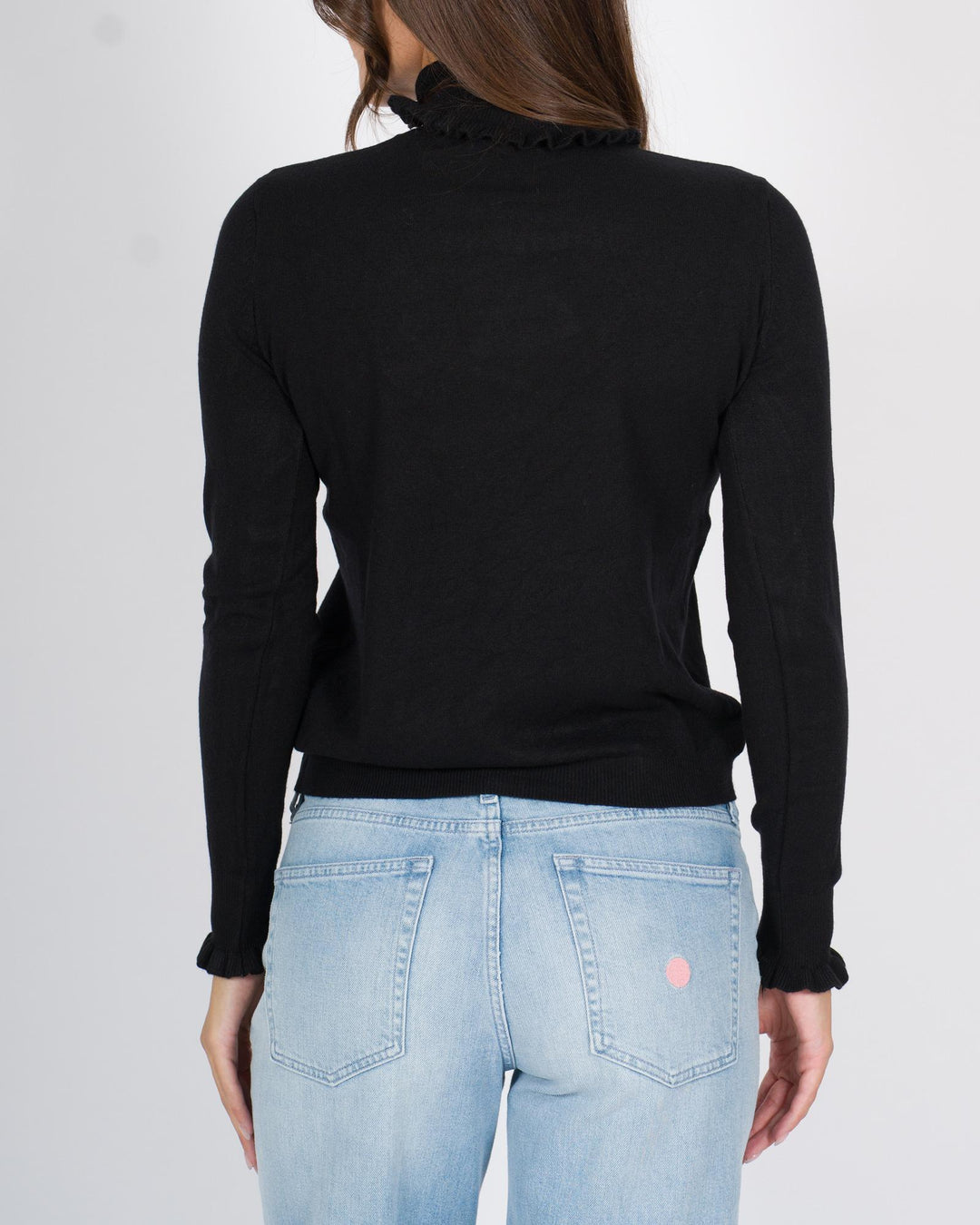 Pullover Dolcevita Smerlato Nero 