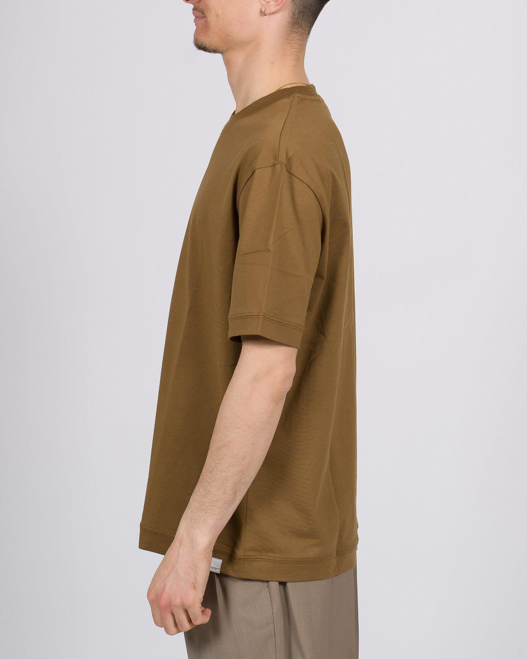 T-shirt cotone bruciato relax uomo 