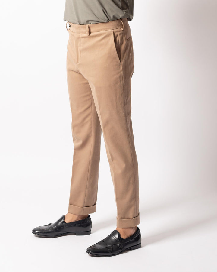 Pantalone YRetro Cotone Beige 