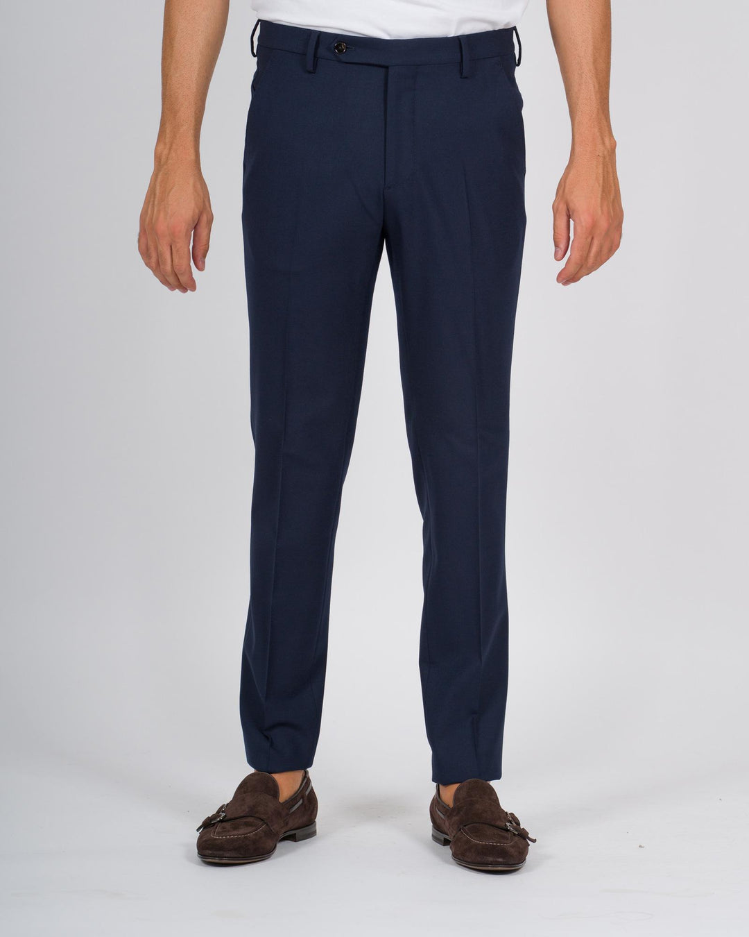 Pantaloni Morello Lana Blu 