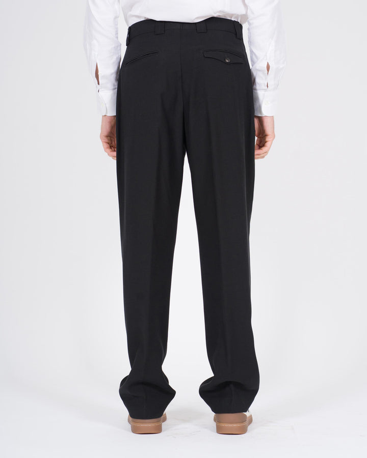 Pantalone Lucano Doppia Pence Nero 