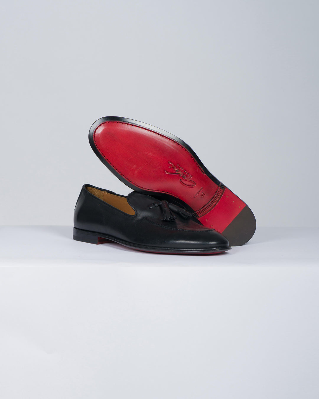 Mocassino nappine nero 