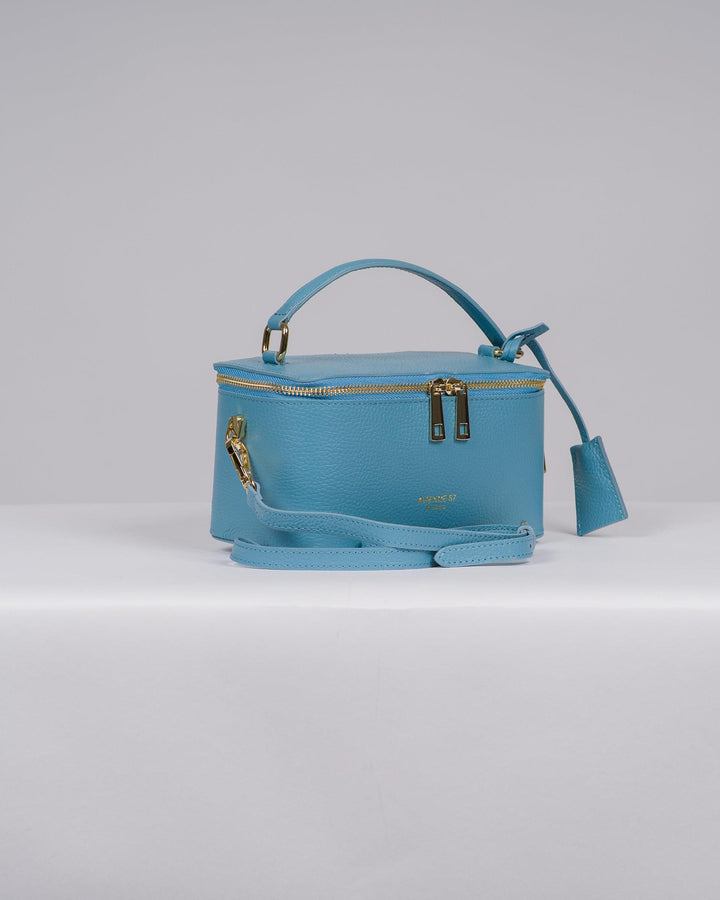 BORSA AVENUE AZZURRA MODELLO IMAN 