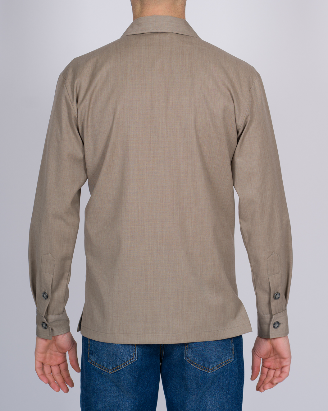 OVERSHIRT TASCONI FANGO 