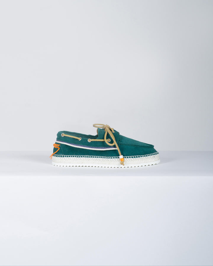 Nautico Cruz Suede verde 
