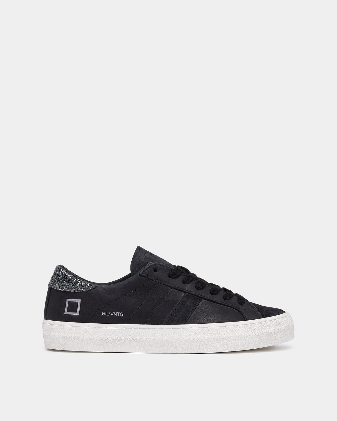 HILL LOW VINTAGE CALF BLACK<BR/> 